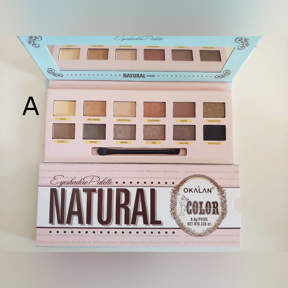 Okalan Eyeshadow Natural Color Palette
